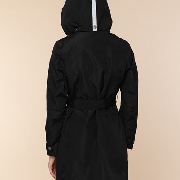 XXL Etage Black Rain Jacket - Picture 3 of 6